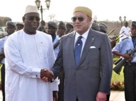 LE ROI MOHAMMED VI HÔTE DE MACKY SALL