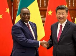 MACKY SALL ACCUEILLE XI JINPING