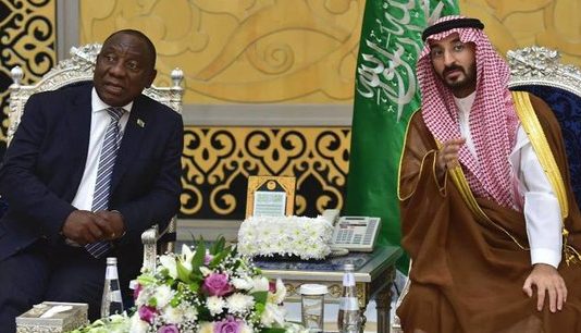 ÉNERGIE : L’ARABIE SAOUDITE VA INVESTIR 10 MILLIARDS DE DOLLARS EN AFRIQUE DU SUD