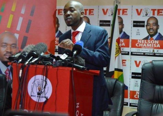 L’OPPOSITION SAISIT LA COUR CONSTITUTIONNELLE ET CONTESTE LA VICTOIRE DE MNANGAGWA