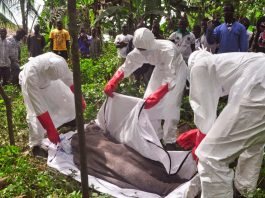 L’ÉPIDÉMIE D’EBOLA A TUÉ 118 PERSONNES, DONT TROIS ENFANTS