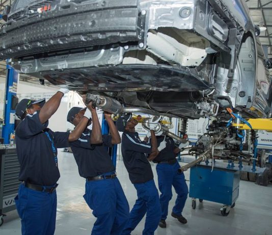 L’INDUSTRIE AUTOMOBILE EN AFRIQUE SE RENFORCE PAR UNE NOUVELLE LIGNE D’ASSEMBLAGE