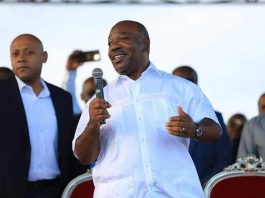 ALI BONGO LIVRE SON PREMIER DISCOURS PUBLIC DEPUIS SON AVC