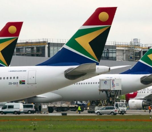 L’AFRIQUE DU SUD MET EN PLACE UN PLAN DE SAUVETAGE POUR SA COMPAGNIE AÉRIENNE