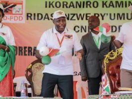 Evariste Ndayishimiye élu avec 68,7 des voix