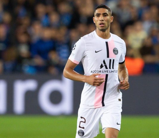 Football : Le Marocain Achraf Hakimi élu meilleur latéral droit au monde